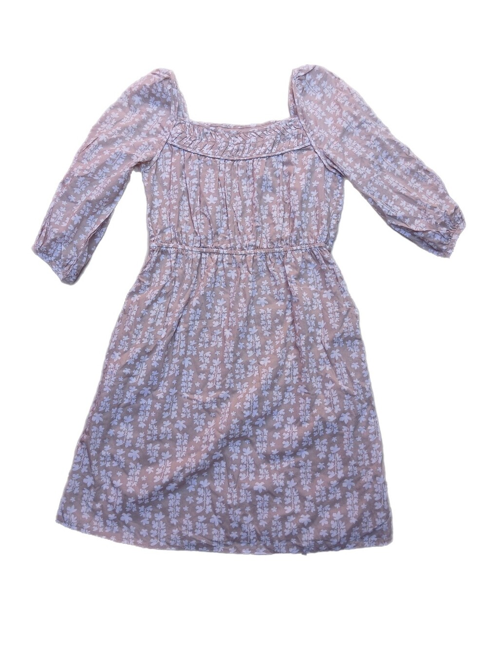 Old Navy Beige Floral Summer Dress |Petite